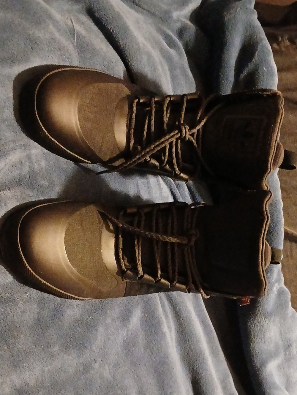 adidas Black Tactical Lace-Up Boots